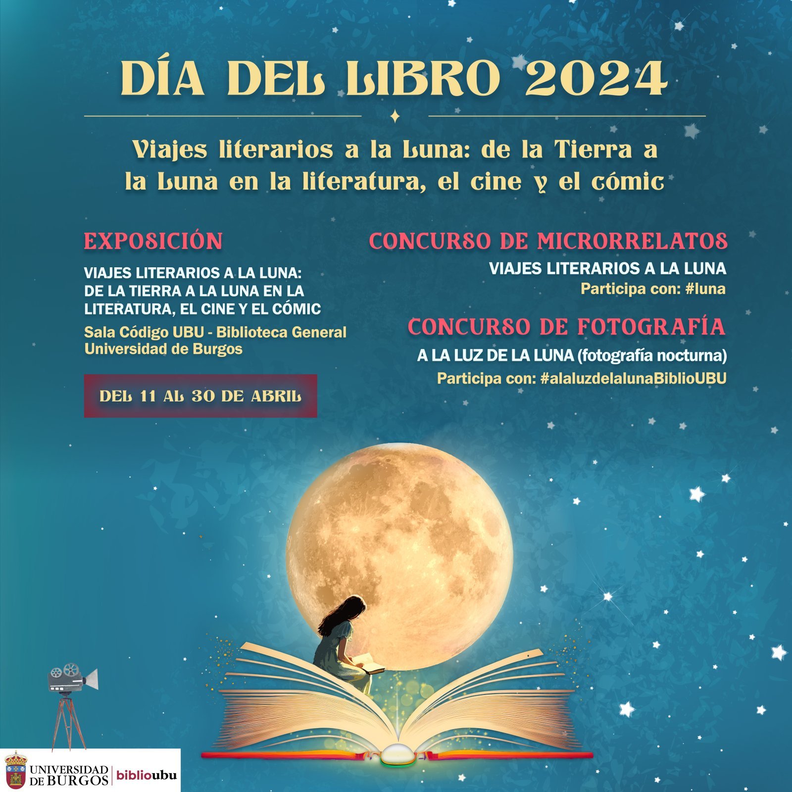 Día del Libro 2024. «Viajes literarios a la Luna»