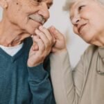 lovely elderly couple