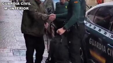 La Guardia Civil auxilia en plena tormenta a un peregrino estadounidense desorientado 16 lagaceta.es