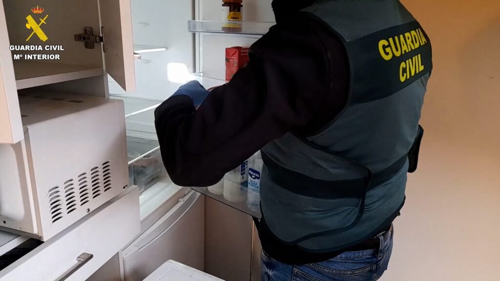 La Guardia Civil desmantela en Burgos un punto de venta de droga al menudeo