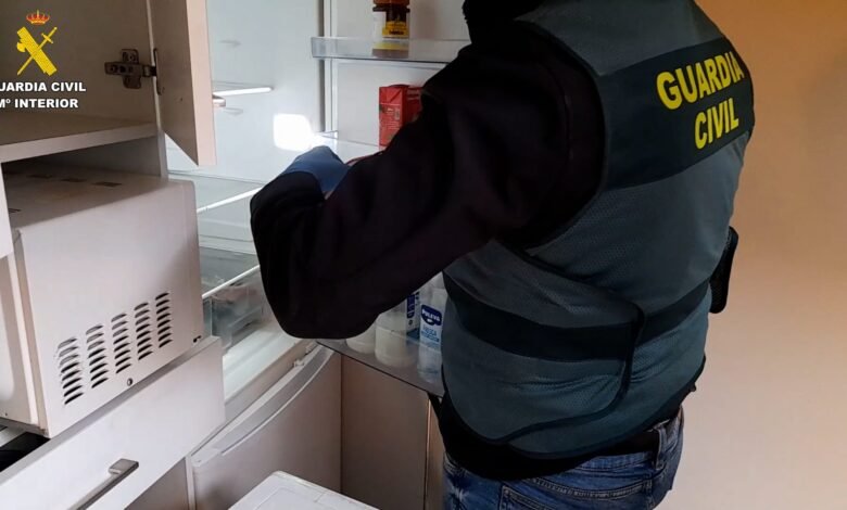 La Guardia Civil desmantela en Burgos un punto de venta de droga al menudeo