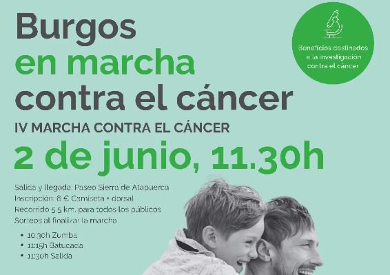 iv marcha contra el cancer en burgos lagaceta.es