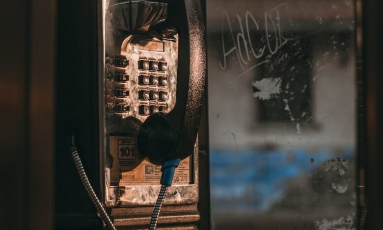 black and gray telephone booth