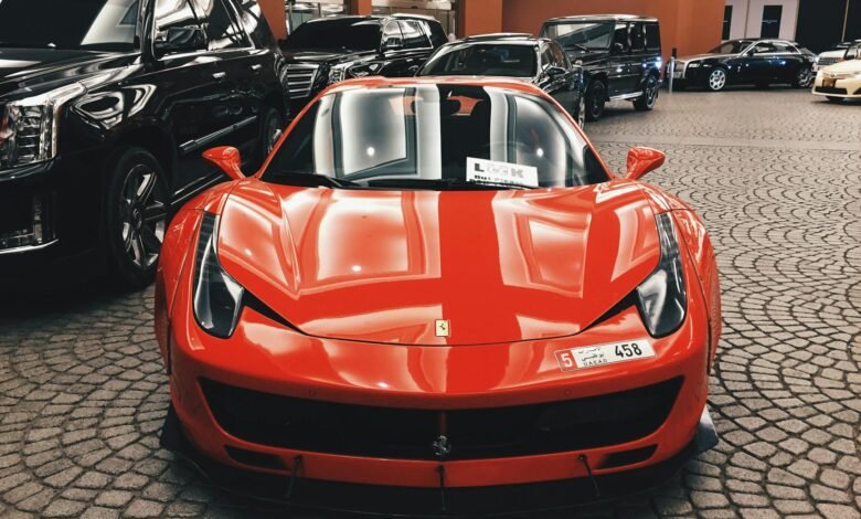 red ferrari