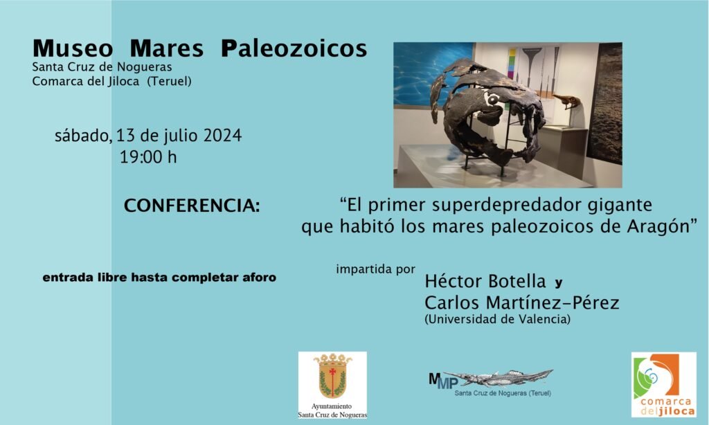 El Museo de los Mares Paleozoicos acoge una conferencia sobre el primer superdepredador gigante 5 lagaceta.es