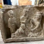 Recuperado un relieve románico del siglo XII, “La Adoración de los Reyes”, desaparecido de la Ermita de San Pedro de Tejada (Burgos)