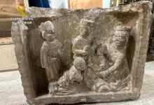 Recuperado un relieve románico del siglo XII, “La Adoración de los Reyes”, desaparecido de la Ermita de San Pedro de Tejada (Burgos) 109 lagaceta.es