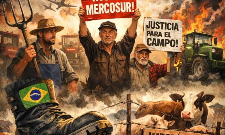 Gran tractorada en Madrid 11 de febrero de 2026: horarios, calles cortadas, recorrido y consejos de movilidad 1 lagaceta.es