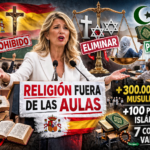 “Guerra en las aulas: Sumar quiere eliminar la religión mientras España mantiene clases islámicas para cientos de miles de alumnos”