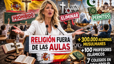 “Guerra en las aulas: Sumar quiere eliminar la religión mientras España mantiene clases islámicas para cientos de miles de alumnos” 65 lagaceta.es
