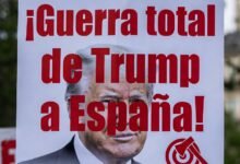 Guerra total de Trump a España