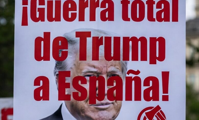 Guerra total de Trump a España
